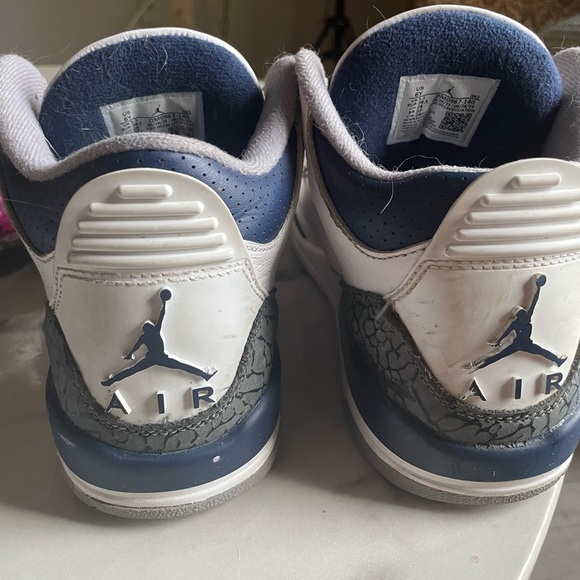 Air Jordan 3 Retro Midnight Navy size 6Y - Picture 5 of 7